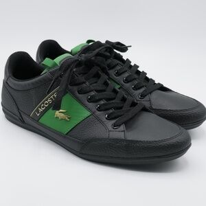 Men's Lacoste Chaymon Leather & Carbon Fiber Sneakers